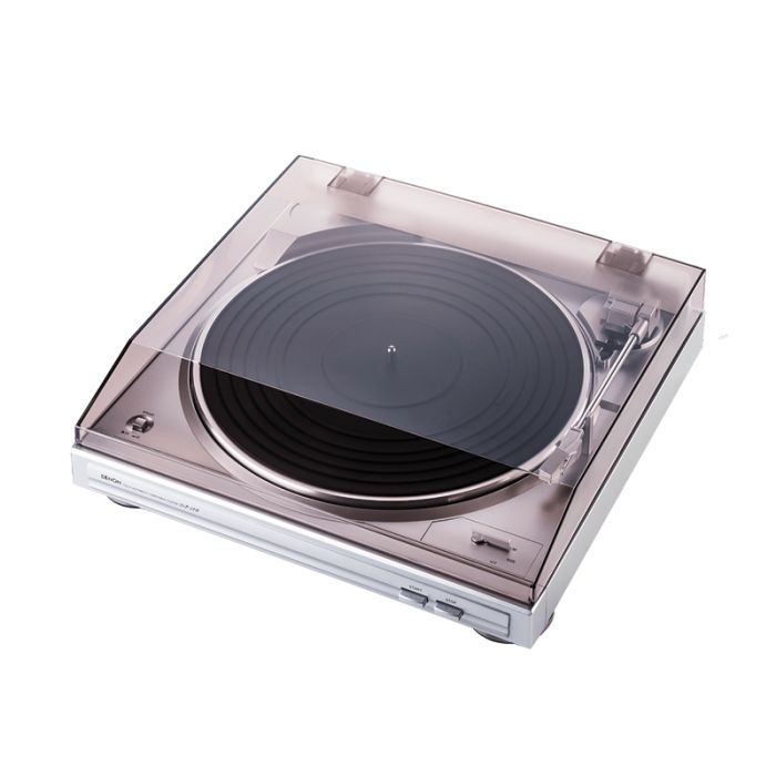 DENON - DP-29F シルバー（DP29F S）フォノイコライザー内蔵・MMカートリッジ付属・フルオートレコードプレーヤー 最高 -  コンポ用拡張ユニット