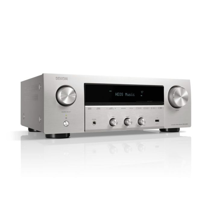 Denon DRA-900H 2.2 Ch. 145W 8K AV Receiver with HEOS Built-in - Silver main product photo