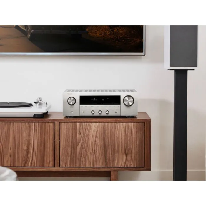 Denon DRA-900H 2.2 Ch. 145W 8K AV Receiver with HEOS Built-in - Silver