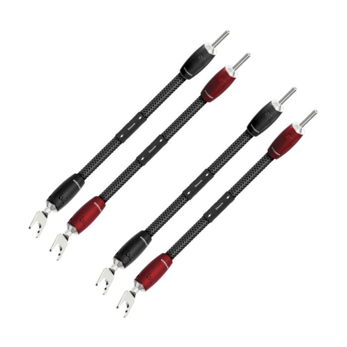 AudioQuest Dragon BiWire Jumpers Spade to Banana main product photo