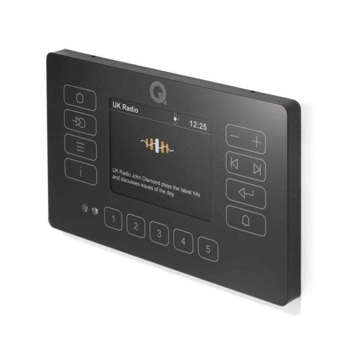 Q Acoustics E120 Wireless Audio System - Black main product photo