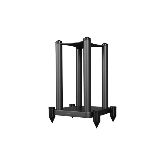 Wharfedale Elysian 2R Bookshelf Speaker Stands - Matte Black main product photo