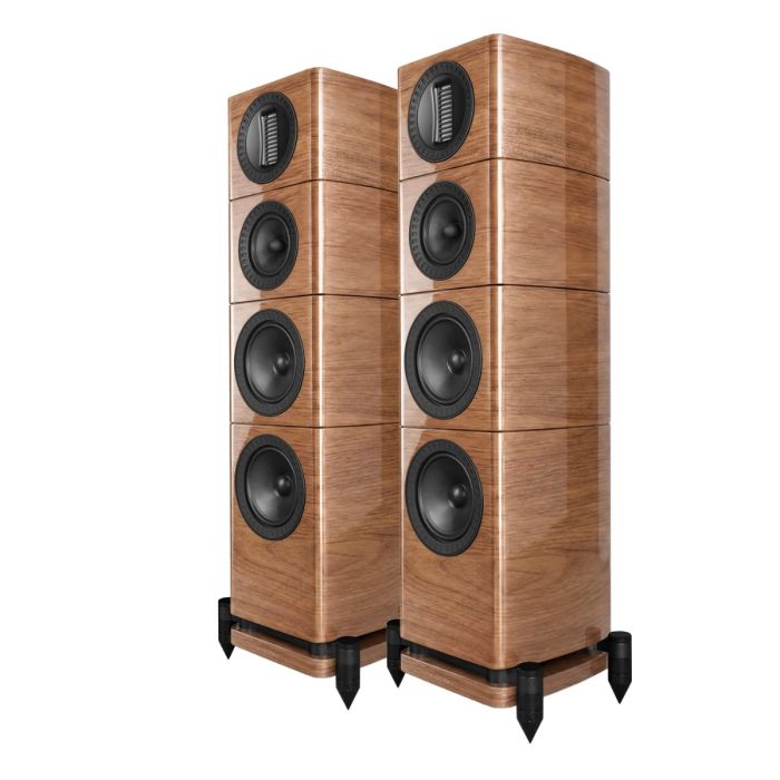 Wharfedale Elysian 3R Floorstanding Speakers - Piano Walnut main product photo