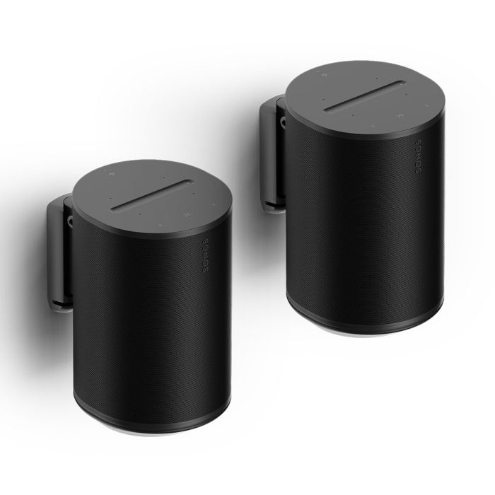Flexson Wall Mount for Sonos Era 100 (Pair) - Black main product photo