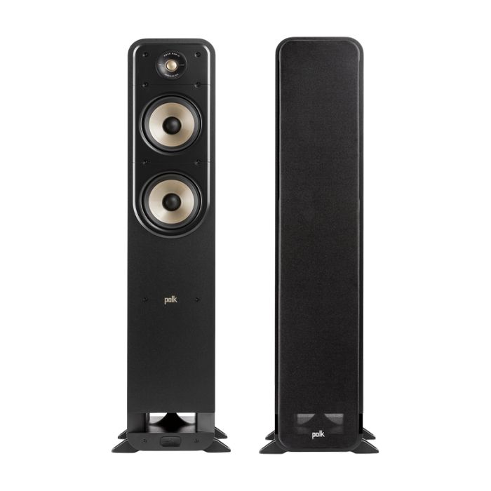 Polk Audio Signature Elite ES55 Floorstanding Speakers - Black main product photo