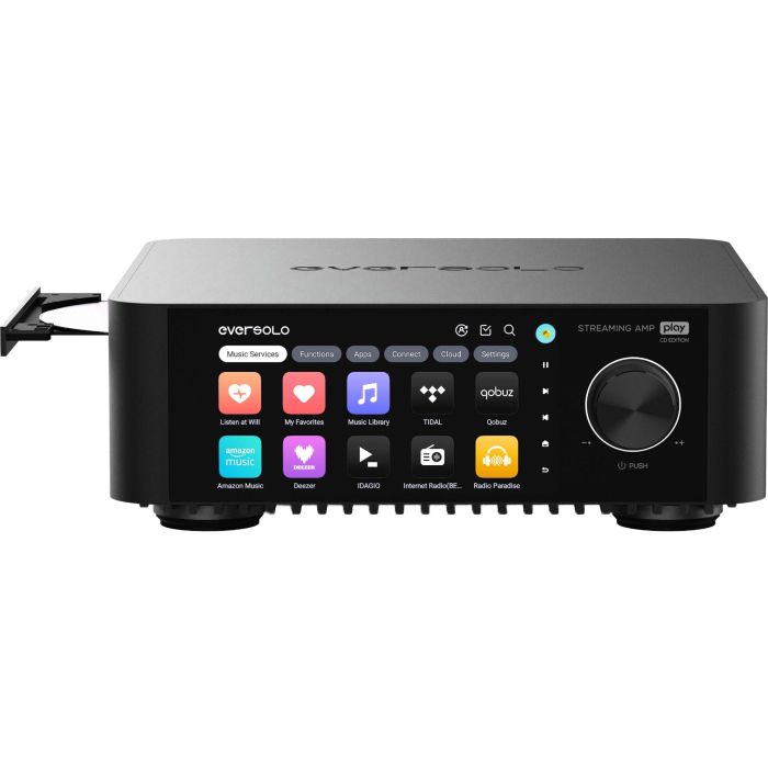 Nearly New - Eversolo Play CD Streaming Integrated Amplifier - Black main product photo
