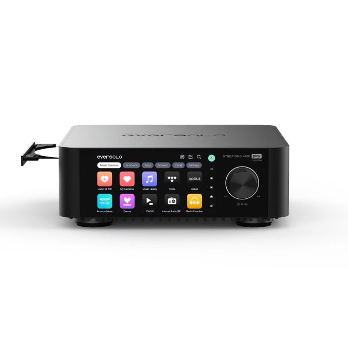 Nearly New - Eversolo Play CD Integrated Streaming Amplifier - Black main product photo
