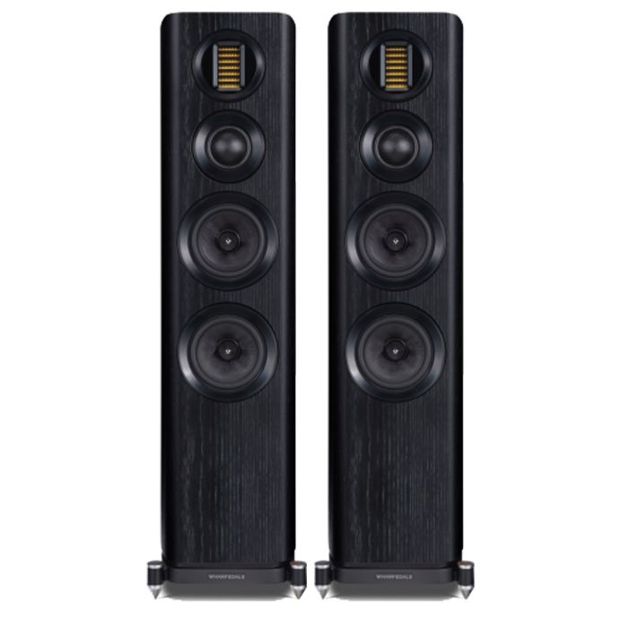 Wharfedale EVO4.3 Floorstanding Speakers - Black Wood main product photo