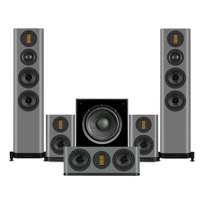 Wharfedale Evo 5.3 AV Speaker Pack - Lunar Grey main product photo