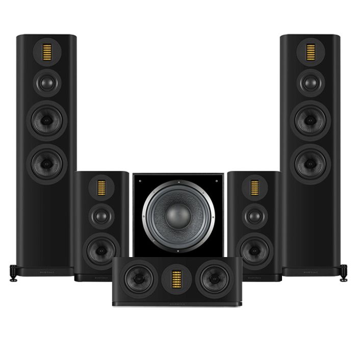 Wharfedale Evo 5.4 AV Speaker Pack - Black main product photo