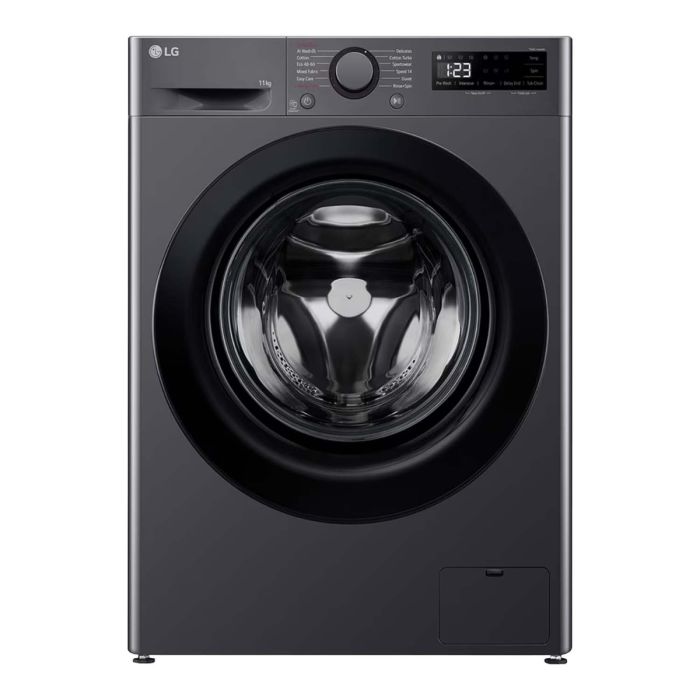 LG F4Y511GBLN1 11kg AI Direct Drive Washing Machine - Grey main product photo