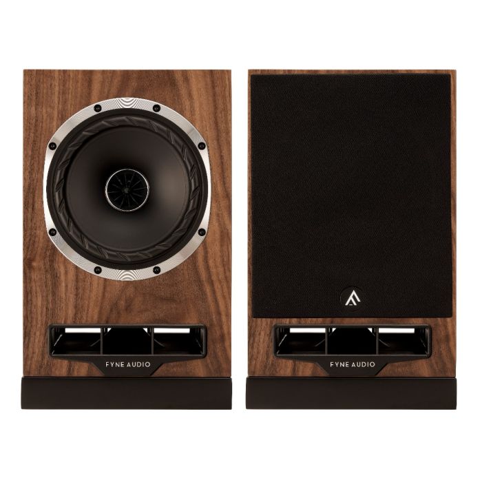 Fyne Audio F500S Bookshelf Speakers - Natural Walnut main product photo