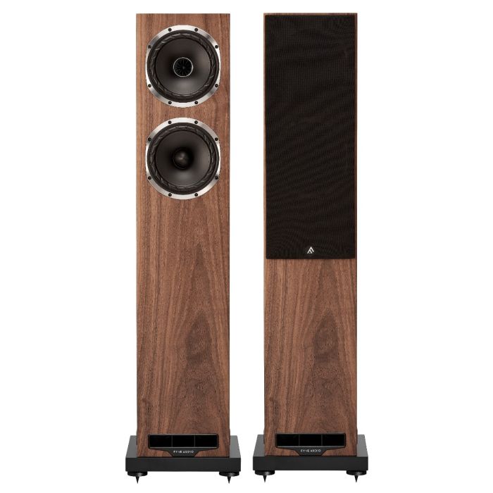 Fyne Audio F501S Floorstanding Speakers - Natural Walnut main product photo