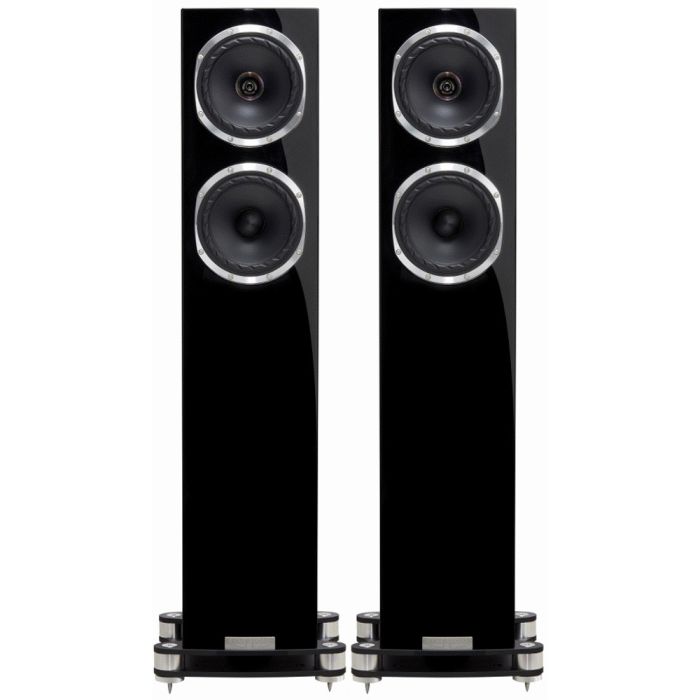 Fyne Audio F501SP Floorstanding Speakers - Piano Gloss Black main product photo