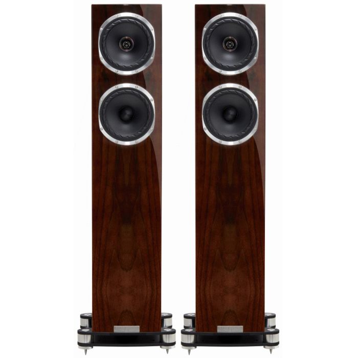 Fyne Audio F501SP Floorstanding Speakers - Piano Gloss Walnut main product photo