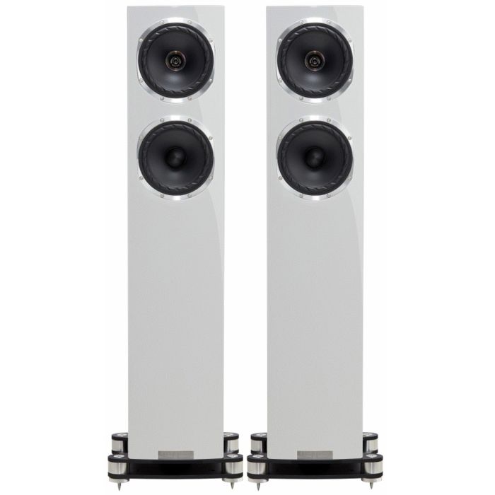 Fyne Audio F501SP Floorstanding Speakers - Piano Gloss White main product photo