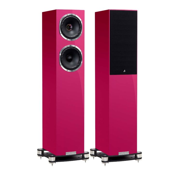 Fyne Audio F501SP Floorstanding Speakers - Pink RAL 4010 main product photo