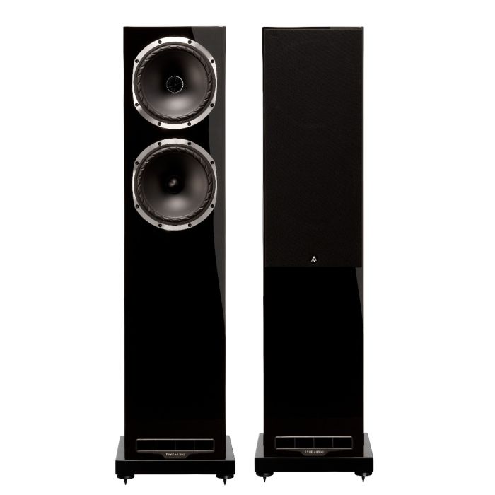Fyne Audio F502S Floorstanding Speakers - Piano Gloss Black main product photo