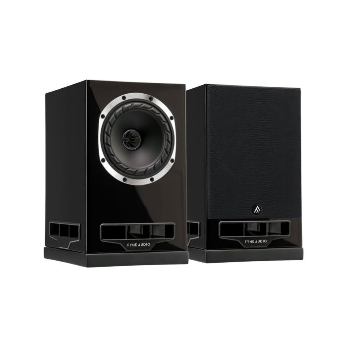 Fyne Audio F5S Bookshelf Speakers - Piano Gloss Black main product photo