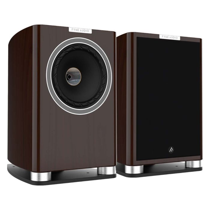 Fyne Audio F700 Bookshelf Speakers - Piano Gloss Walnut main product photo