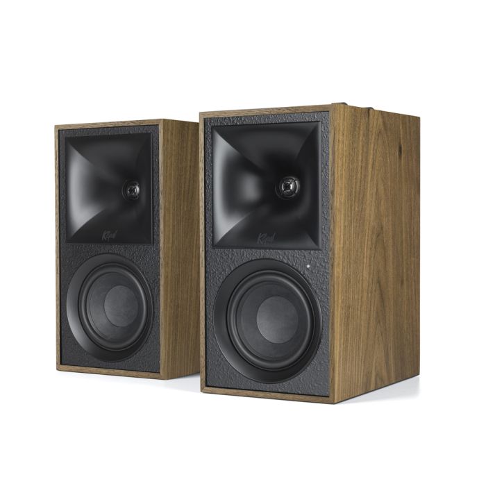 Klipsch The Fives Powered Speakers - Walnut main product photo