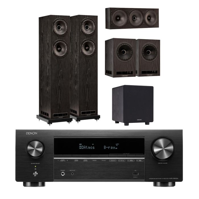 Denon AVR-X1800H AV Receiver with Fyne Audio F501e 5.1 AV Pack main product photo