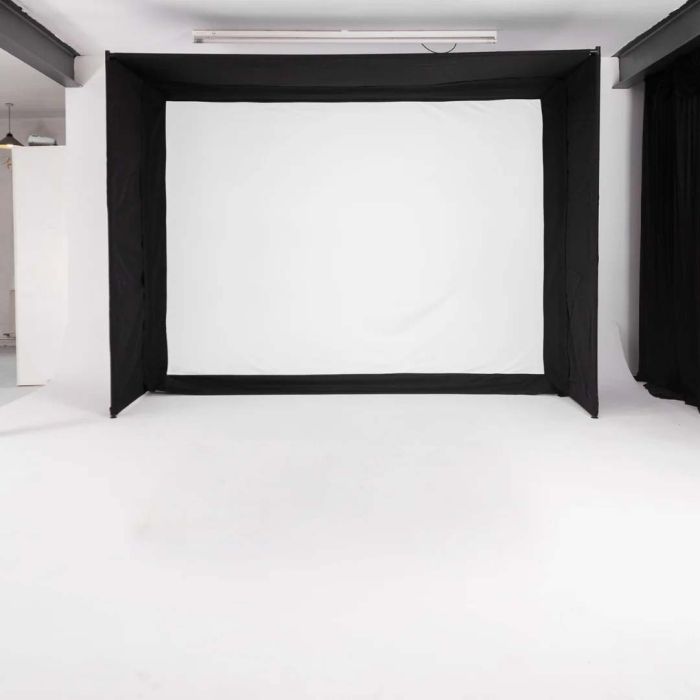GolfBays EasySim Golf Simulator Enclosure main product photo