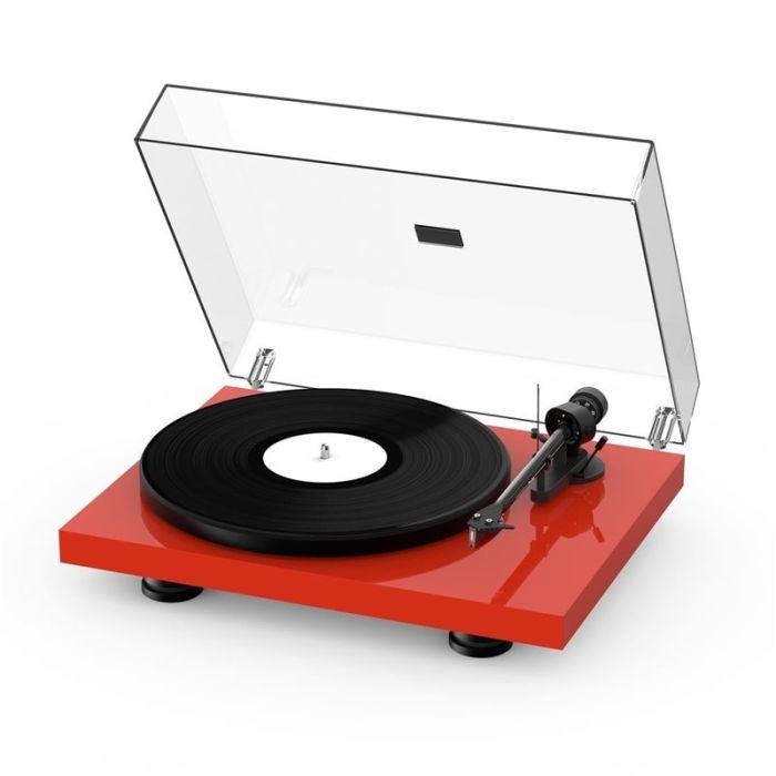 Pro-Ject Debut Carbon Evo Turntable - High Gloss Red main product photo