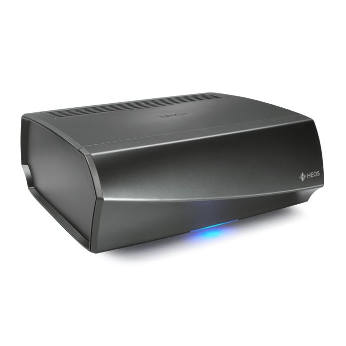 Denon HEOS AMP 2 Ch. 100W Amplifier with HEOS Built-in - Silver main product photo