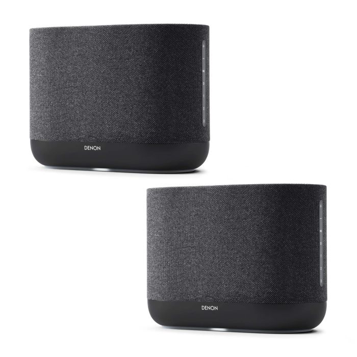 Denon Home 400 Wireless Smart Speaker Powered by HEOS with Dolby Atmos Music (PAIR) - Charcoal main product photo