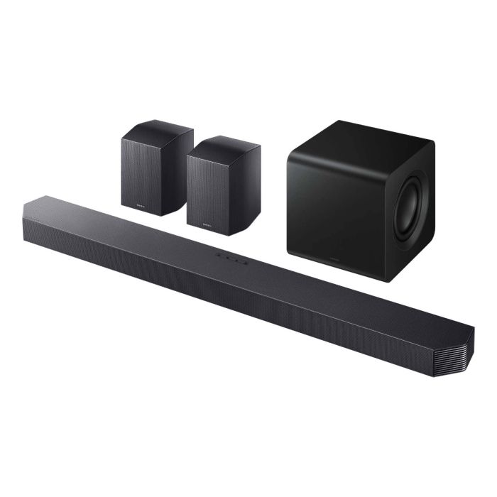 Samsung Q930F 9.1.4ch Q-Series Soundbar with Subwoofer & Rear Speakers (2025) - Black main product photo