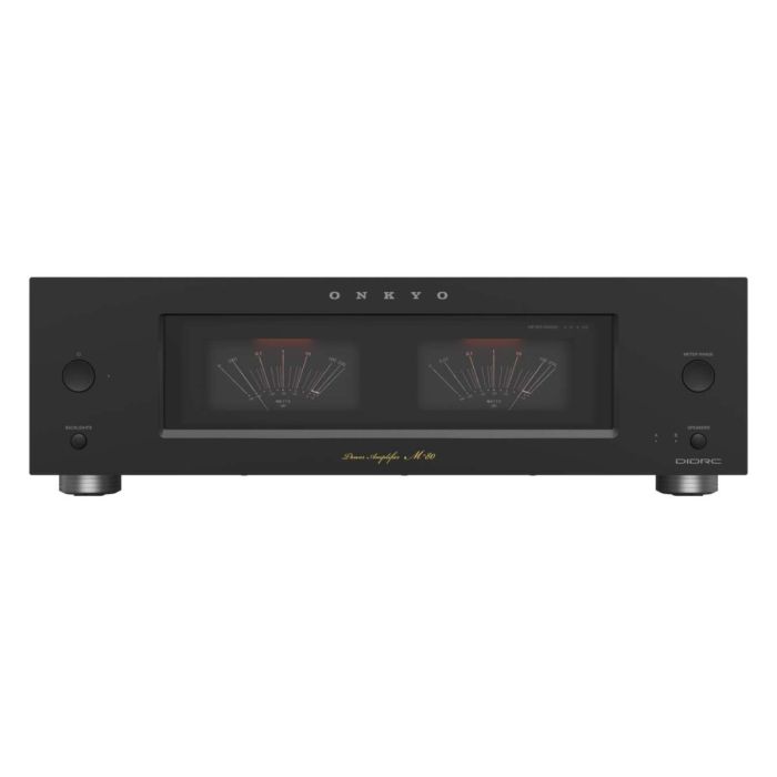 Ex Display - Onkyo Icon M-80 Power Amplifier - Black main product photo