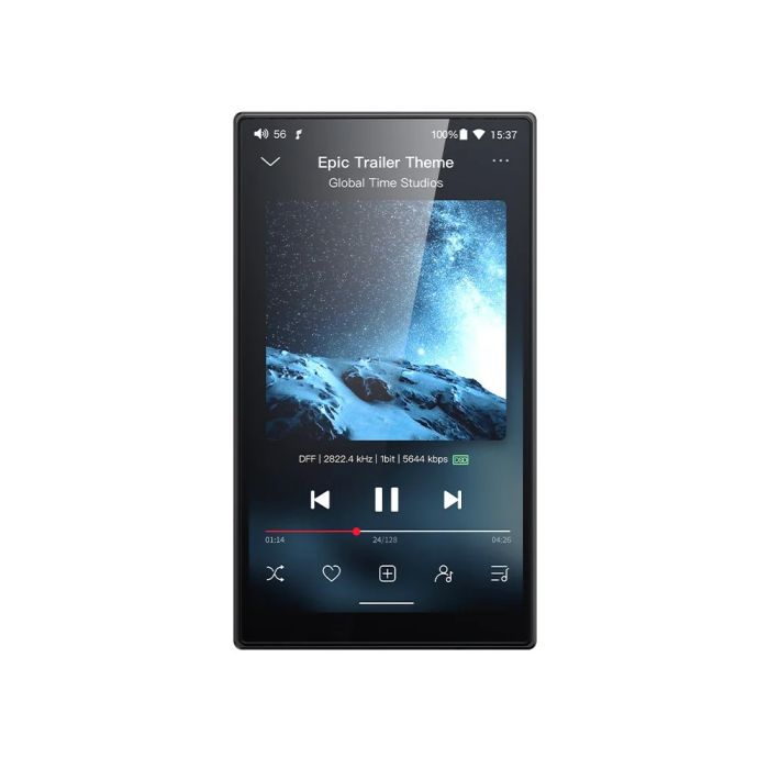 FiiO JM21 Portable High-Res Lossless Music Player - Black main product photo