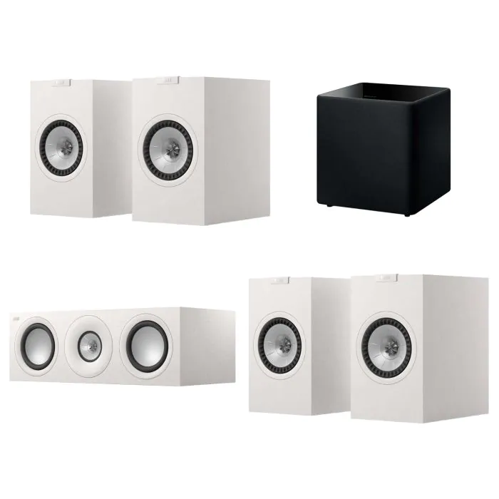 KEF Q1 （サテンホワイト） KEF Q1 Meta AV 5.1 Speaker Package