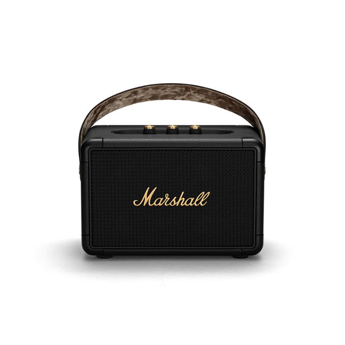 Marshall Kilburn II Portable Bluetooth Speaker - Black / Brass main product photo