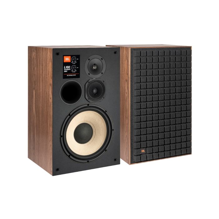 JBL L100 Classic MkII Bookshelf Speakers - Black main product photo