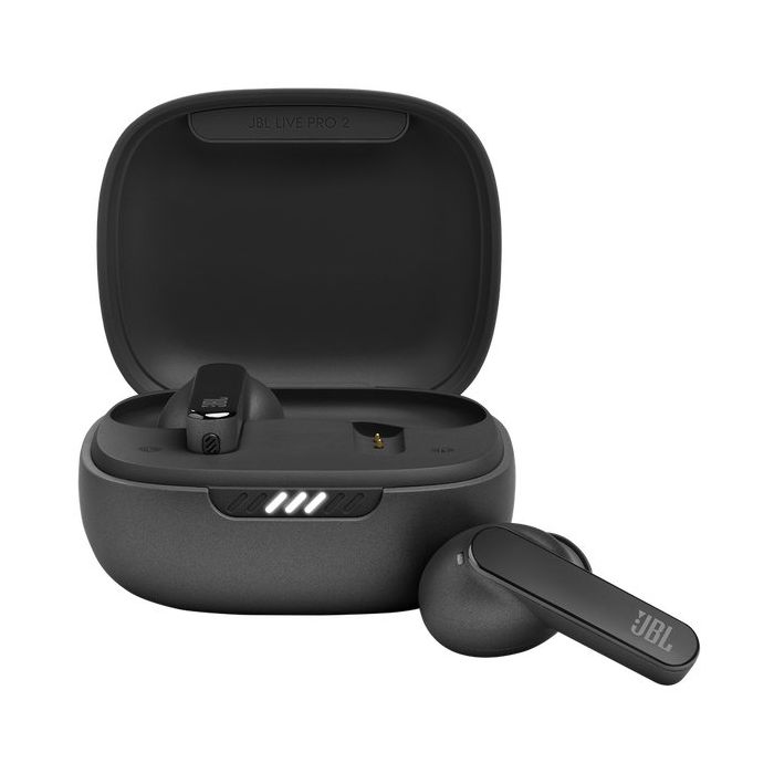 JBL Live Pro 2 TWS Active Noise Cancelling Earbuds - Black main product photo