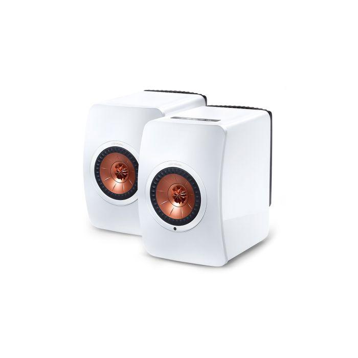 Manufacturer Refurbished - KEF LS50 Wireless - Gloss White main product photo