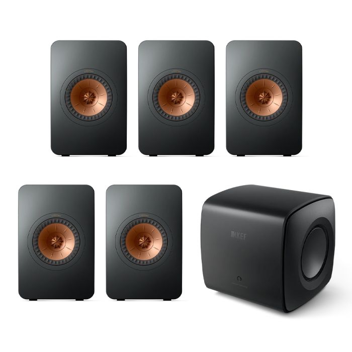 KEF LS50 Meta AV Pack - Carbon Black main product photo
