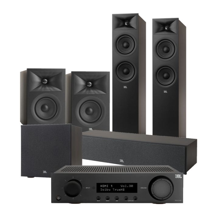 JBL MA310 5.1 4K AV Receiver with JBL Stage 260 5.1 AV Pack main product photo