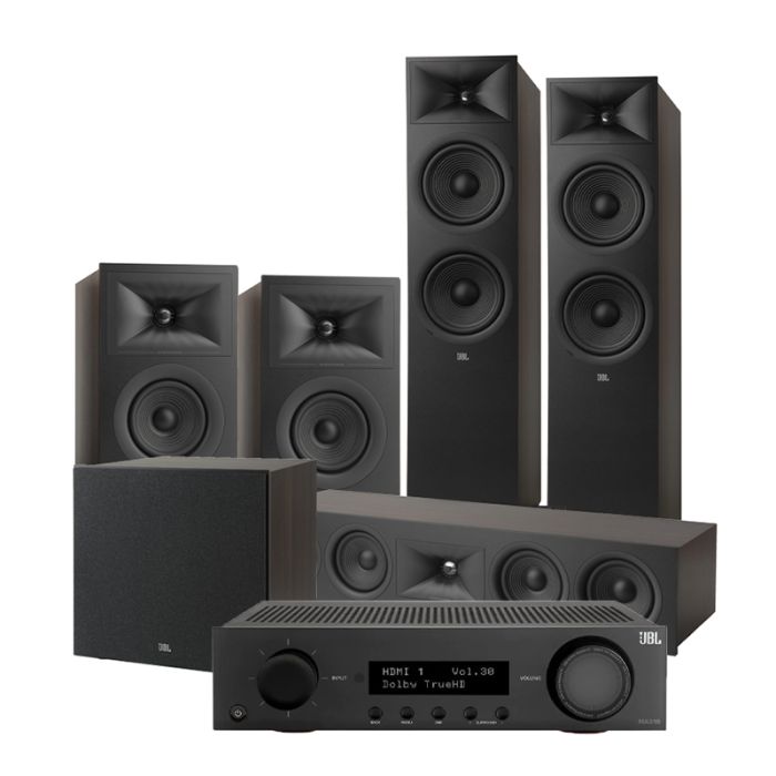 JBL MA310 5.1 4K AV Receiver with JBL Stage 280 5.1 AV Pack main product photo