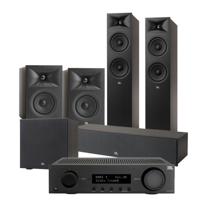 JBL MA510 5.1 4K AV Receiver with JBL Stage 260 5.1 AV Pack main product photo