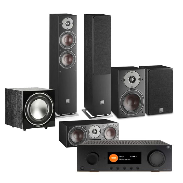 JBL MA7100HP 7.1 8K AV Receiver with Dali Oberon 5 AV Speaker System main product photo