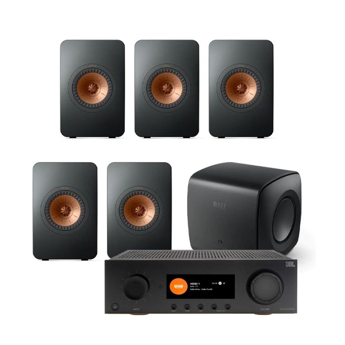 JBL MA9100HP 9.1 8K AV Receiver with KEF LS50 Meta AV Pack main product photo