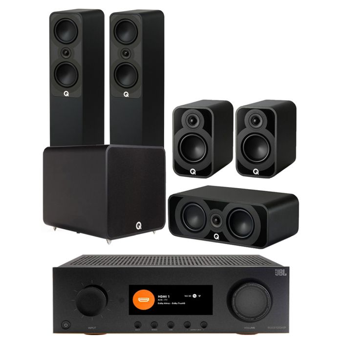 JBL MA9100HP 9.1 8K AV Receiver with Q Acoustics Q 5040 5.1 Home Cinema Pack main product photo