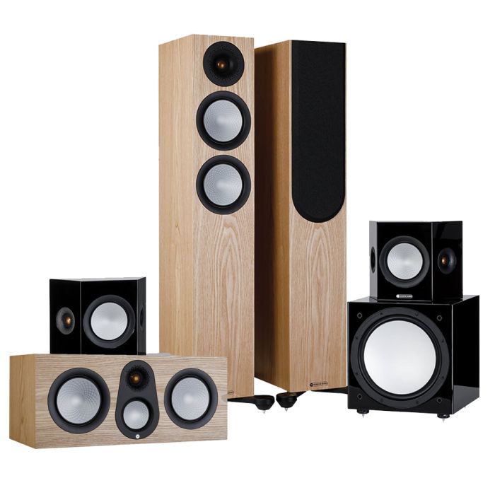 Monitor Audio Silver 7G 200 5.1 Cinema Pack - Ash main product photo