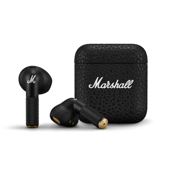 Marshall Minor IV Wireless Earbuds - Black main product photo