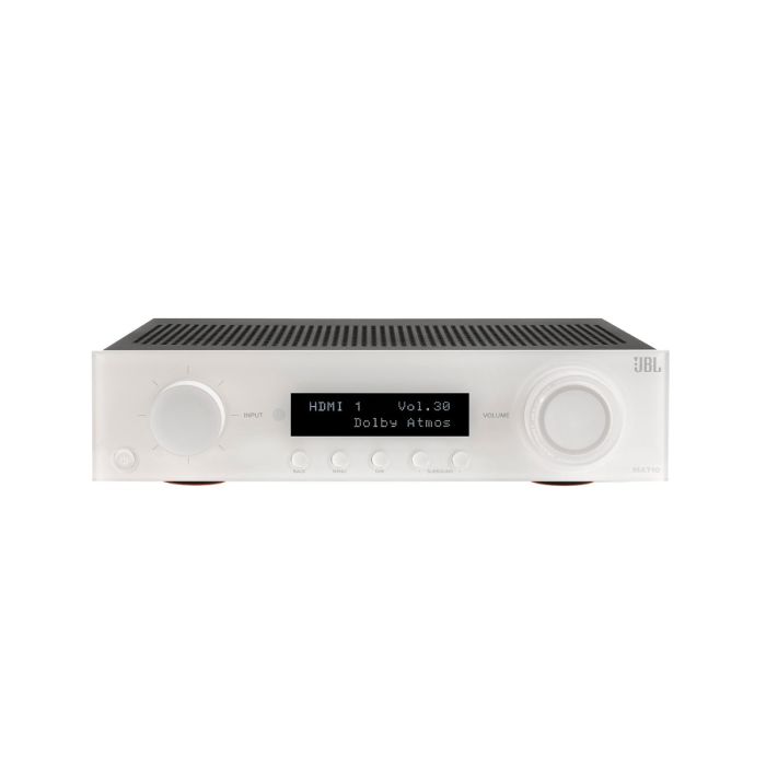 JBL MA710 7.2-channel 8K AV Receiver - White main product photo