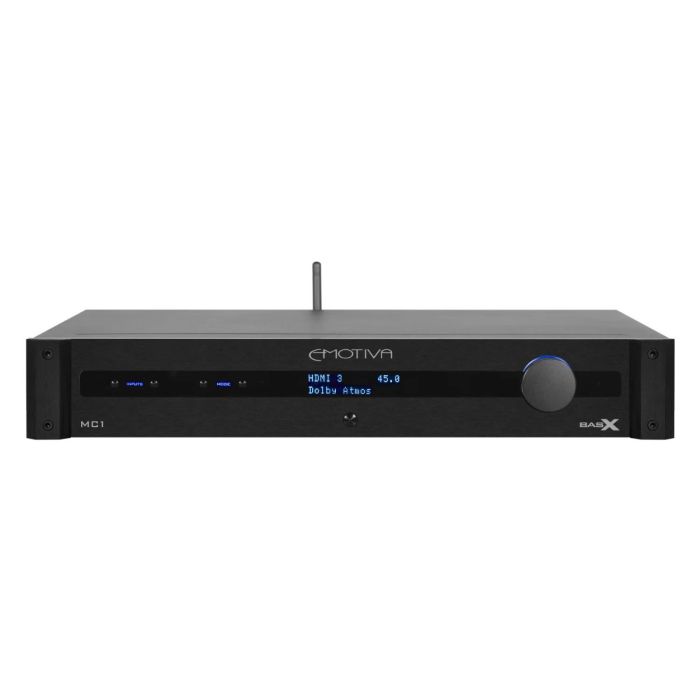 Emotiva BasX MC1 13.2 Channel Dolby Atmos & DTS:X Cinema Processor - Black main product photo