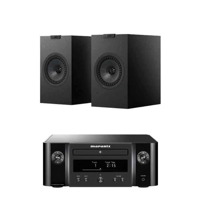 Marantz Melody X. M-CR612 Music System with KEF Q1 META Bookshelf